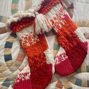 Anthropologie Brady Colorful Knit Stockings (Pair)
